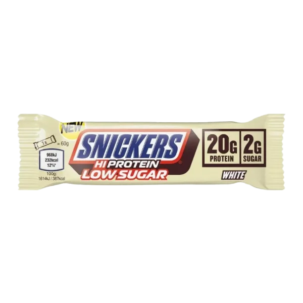 Mars Protein Snickers Low Sugar Hi Protein Bar White Chocolate